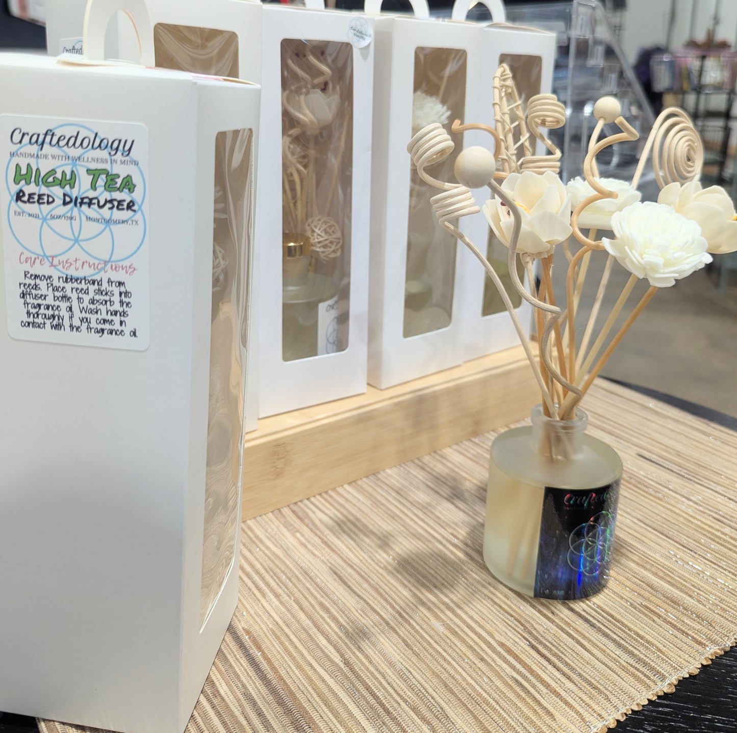 reed diffuser, clean scents