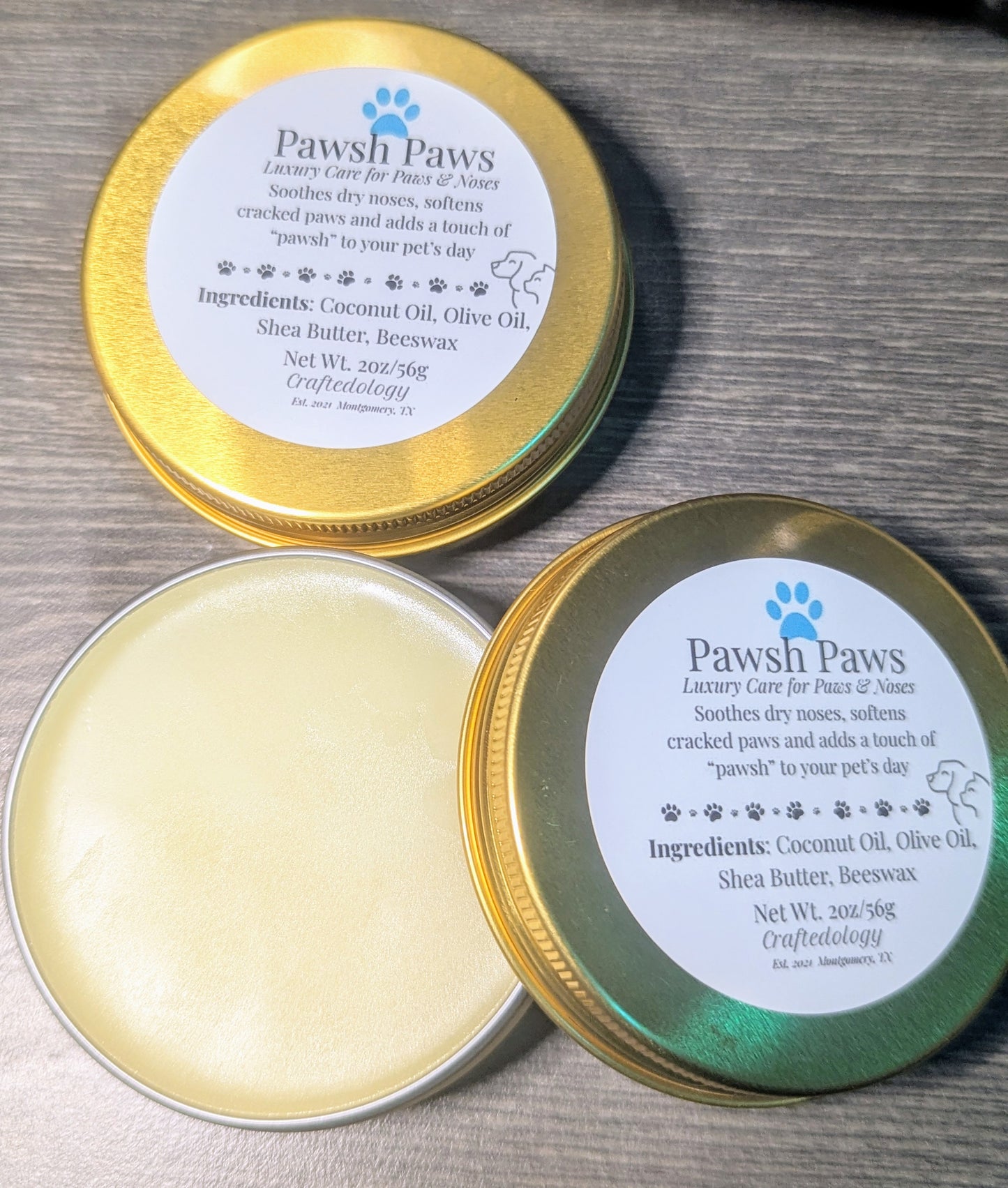 Pawsh Paws- Luxury Care for Paws & Noses Pet Balm