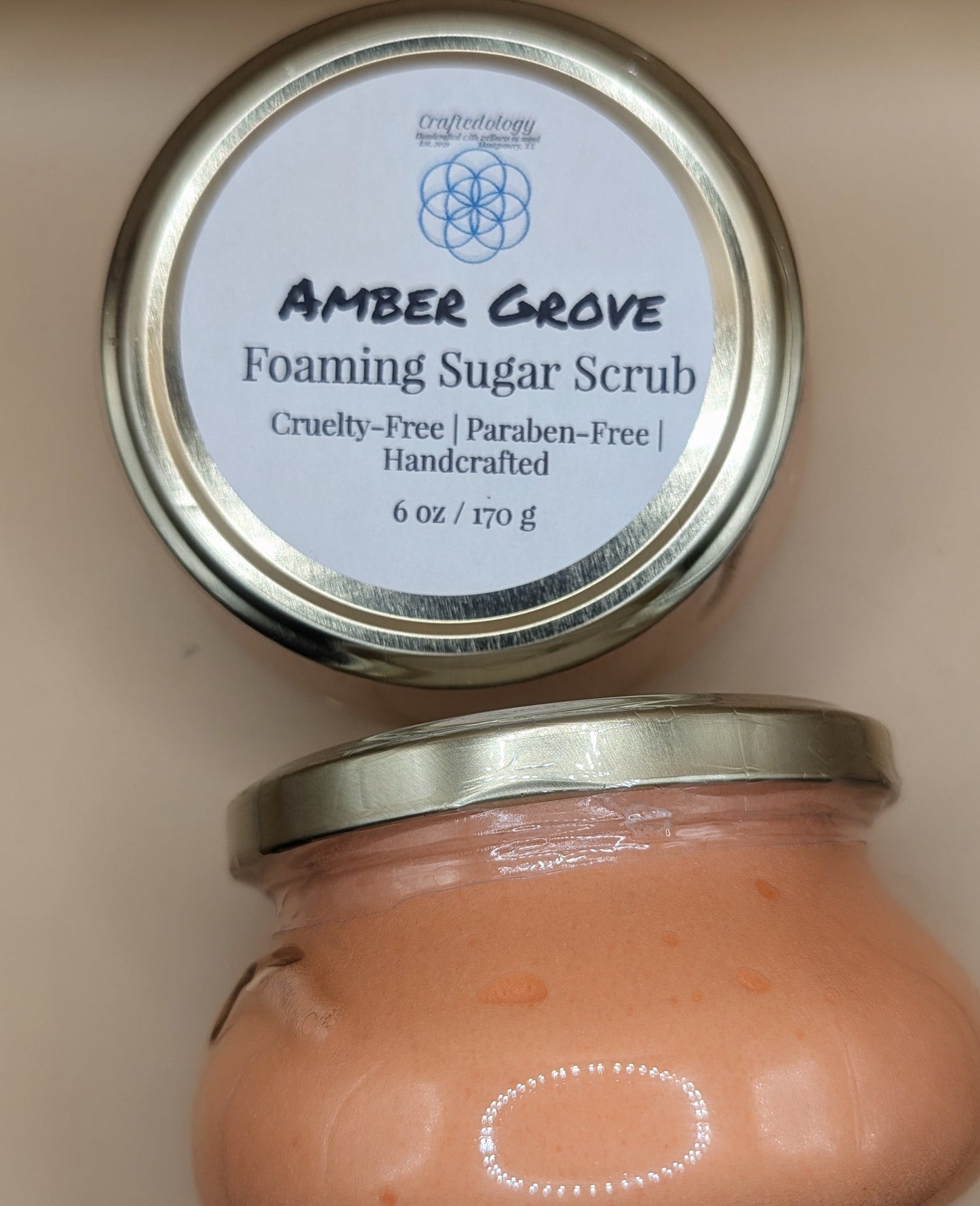 Foaming Sugar Scrub - 6oz