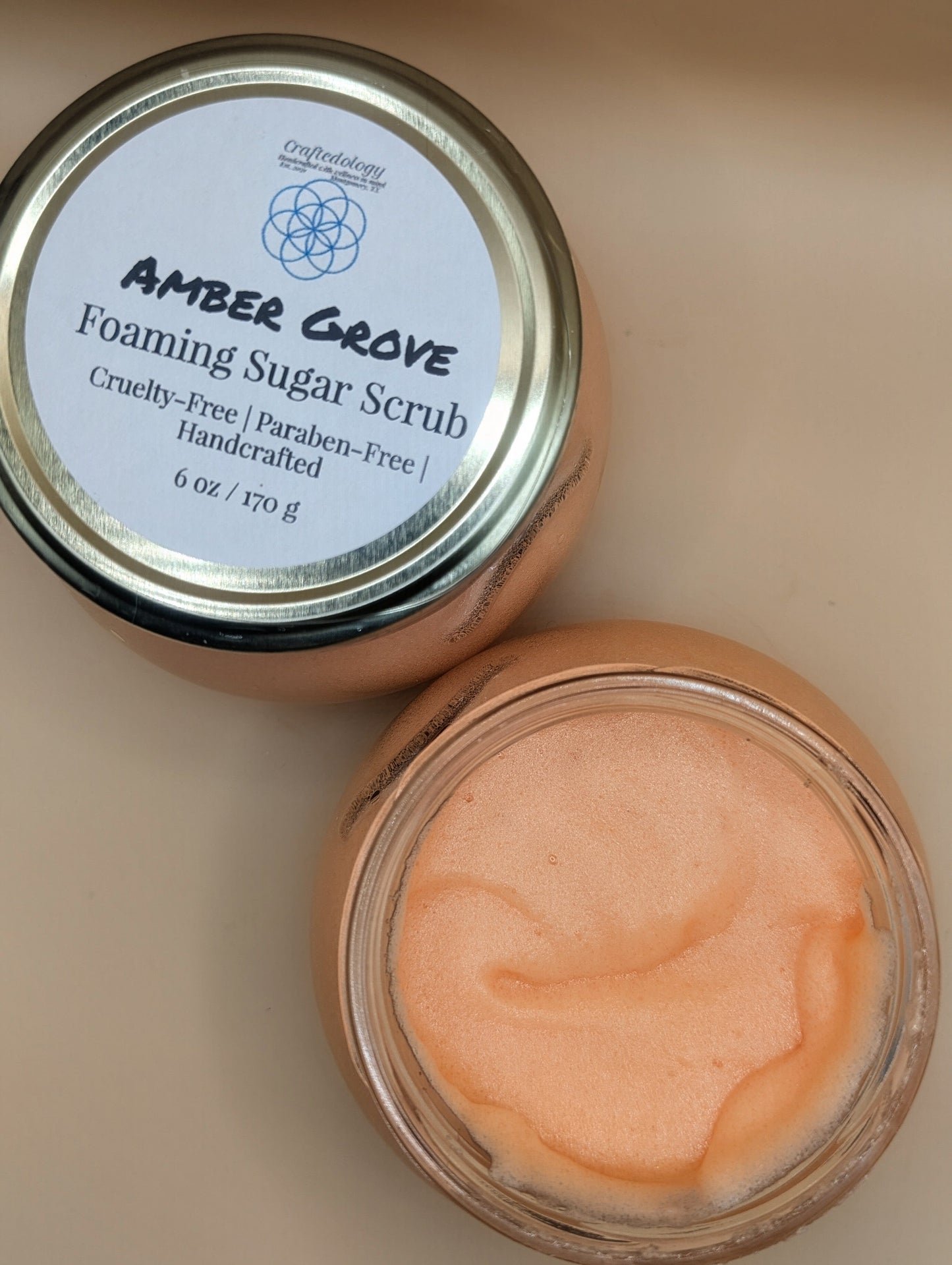 Foaming Sugar Scrub - 6oz