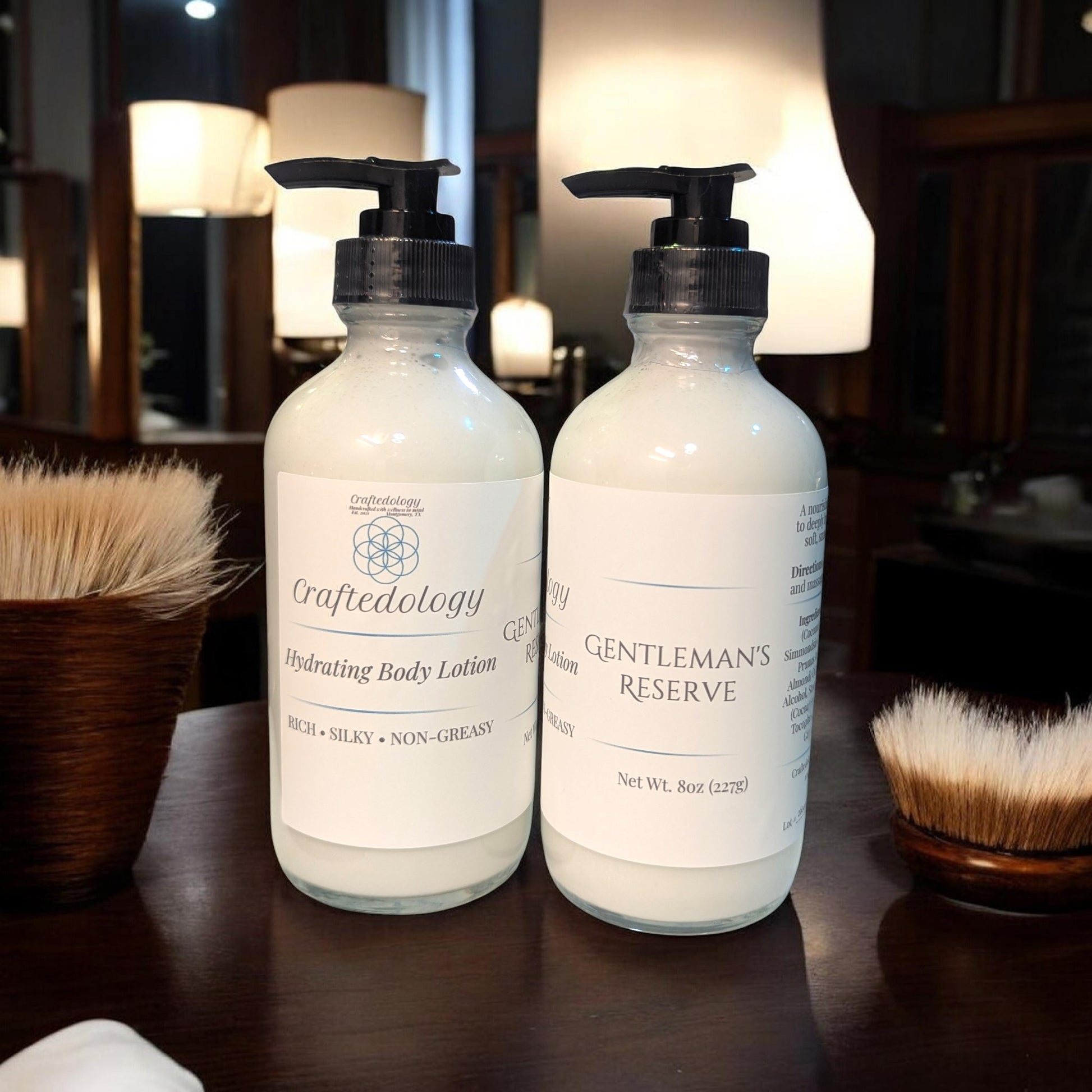 hydrating body lotion in Gentleman's Reserve scent