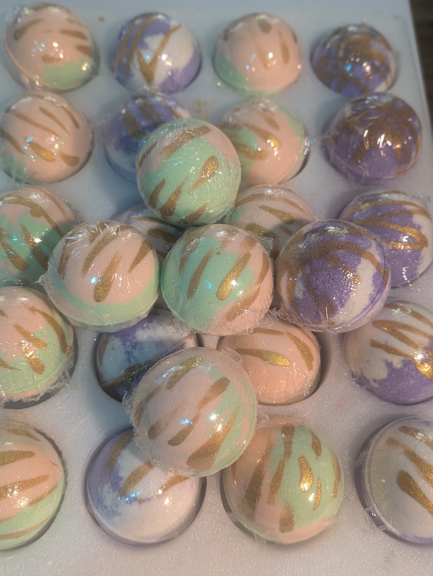 Pistachio + Salted Caramel Bath Bomb | Luxury Bath Ritual | Vacation-Inspired Self-Care Soak