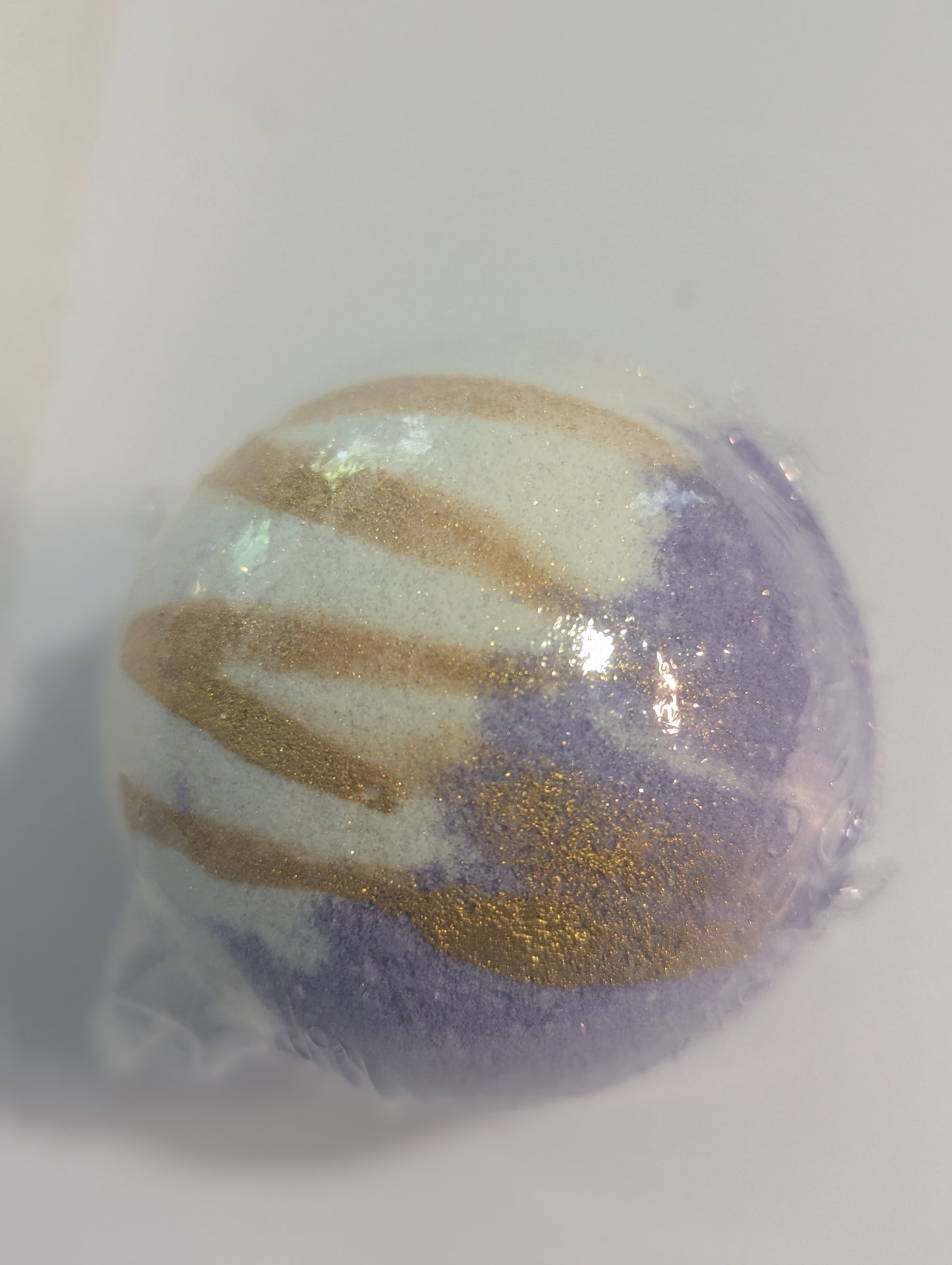 Lavender Bath Bomb | Luxury Bath Ritual | Handmade Self-Care Bath Soak